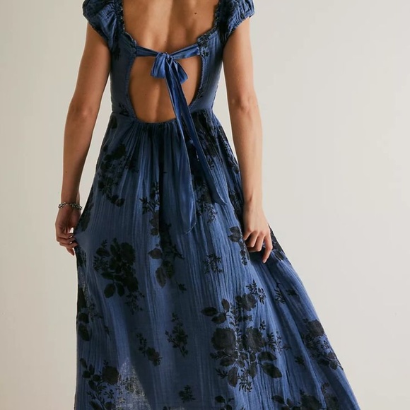Free People Forget Me Not MIDI Dress - Picture 2 of 4